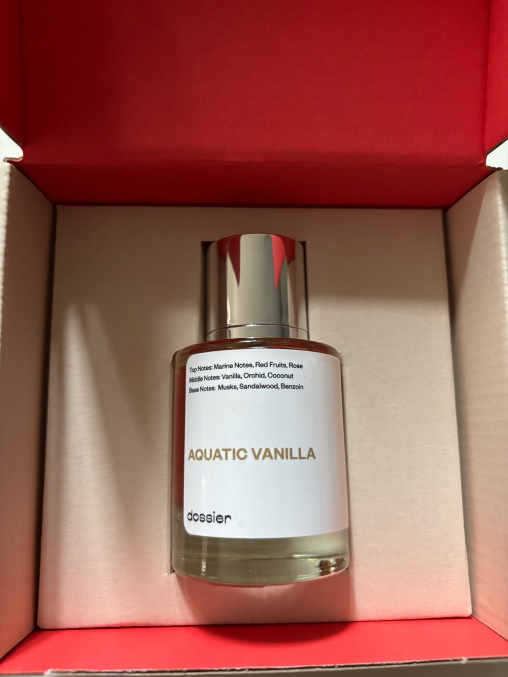 New Dossier Perfume Aquatic Vanilla 50ml